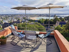661 - Charmante maison en pierre sur les Hauteurs d'Erquy avec vue mer